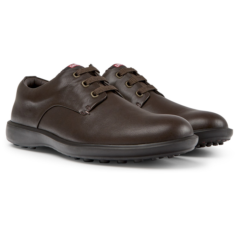 CAMPER Atom Work - Formal Shoes For Men - Brown, Size 46, Smooth Leather