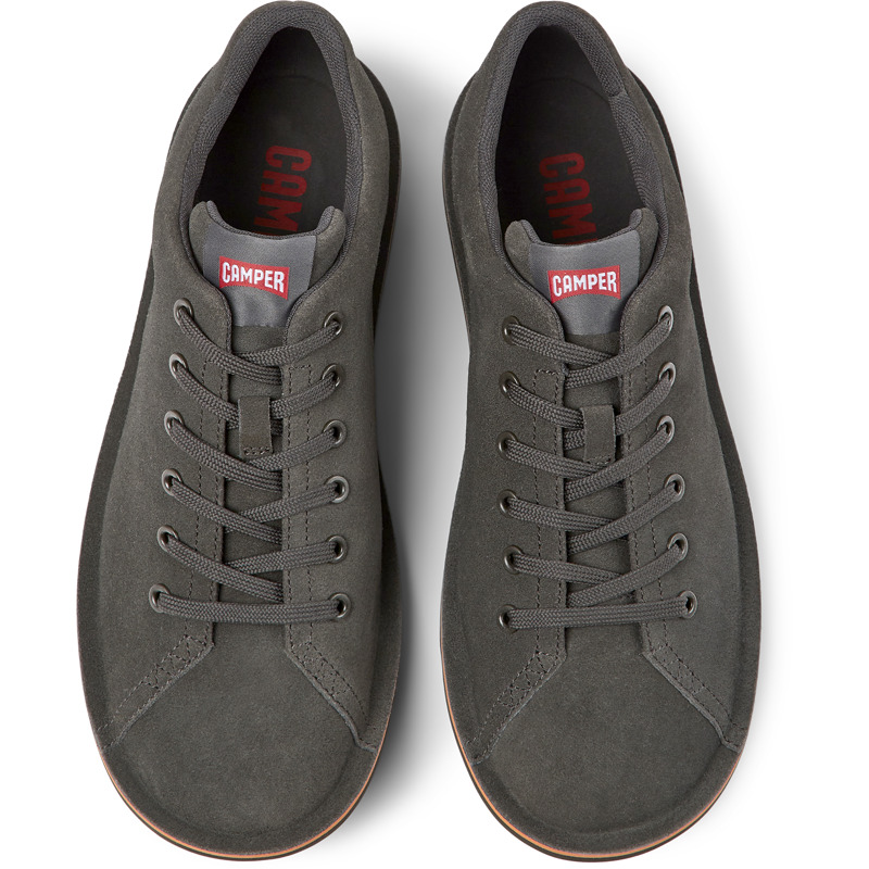 CAMPER Beetle - Chaussures Casual Pour Homme - Gris, Taille 42, Cuir Velours