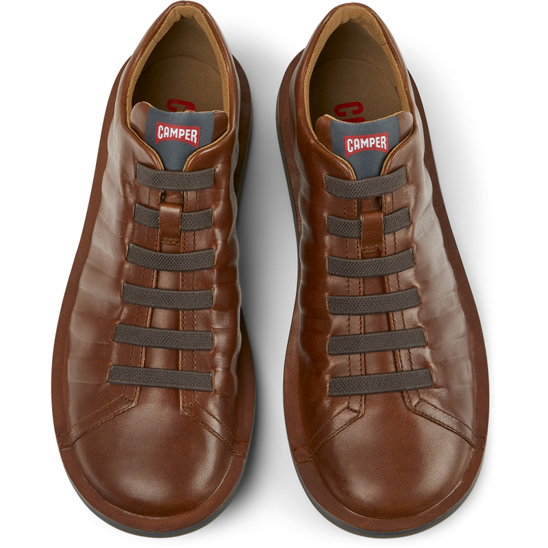 CAMPER Beetle - Casual For Men - Brown, Size 40, Smooth Leather