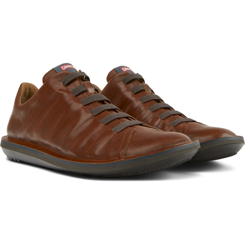 Camper Beetle - Casual For Men - Brown, Size 45, Smooth Leather