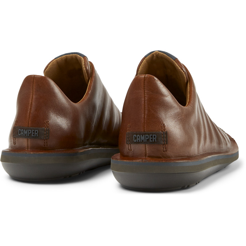 CAMPER Beetle - Casual For Men - Brown, Size 46, Smooth Leather