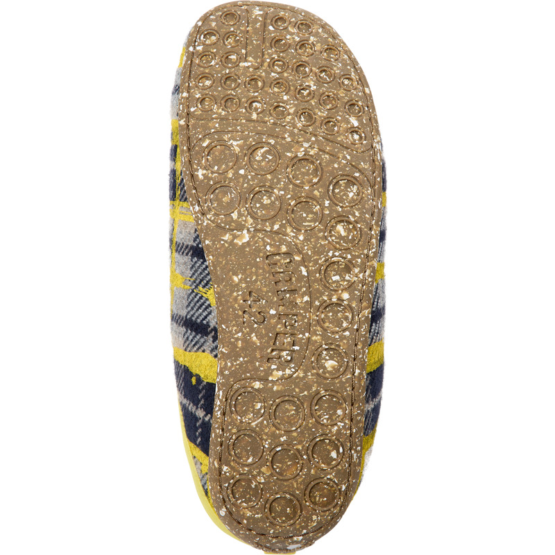CAMPER Wabi - Pantoffels Voor Heren - Beige,Geel, Maat 40, Cotton Fabric