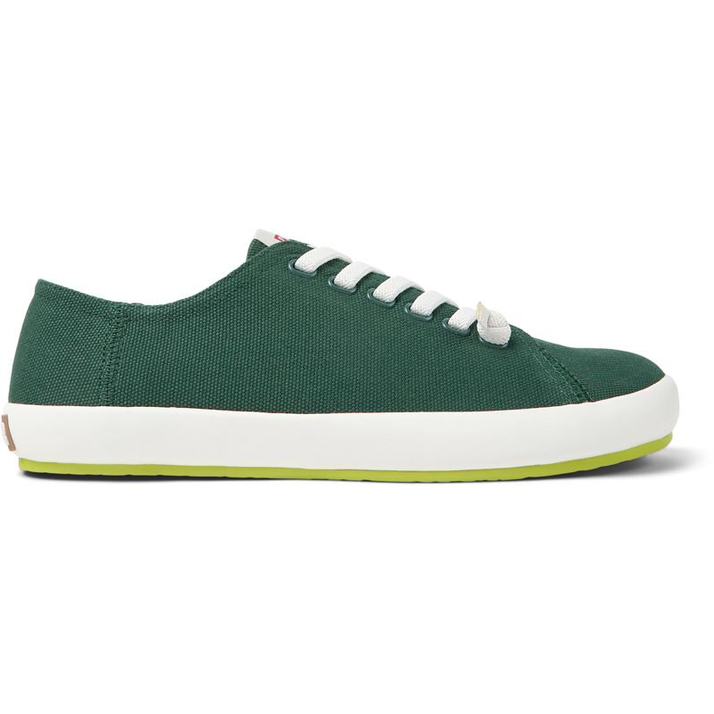 CAMPER Peu Rambla - Sneakers For Men - Green, Size 45, Cotton Fabric