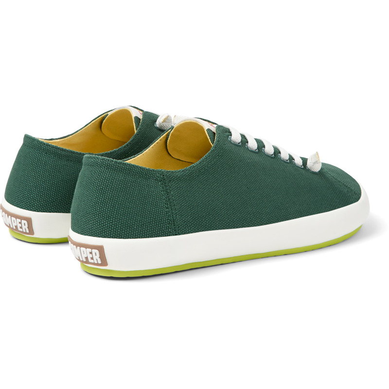 CAMPER Peu Rambla - Sneakers For Men - Green, Size 44, Cotton Fabric