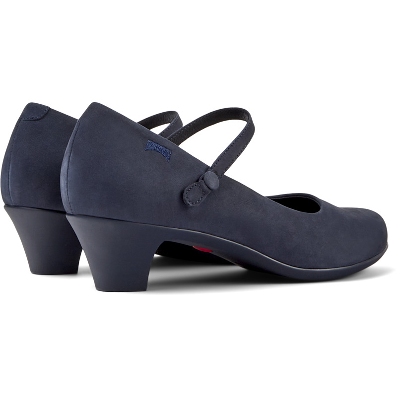 CAMPER Helena - Formal Shoes For Women - Blue, Size 10, Suede
