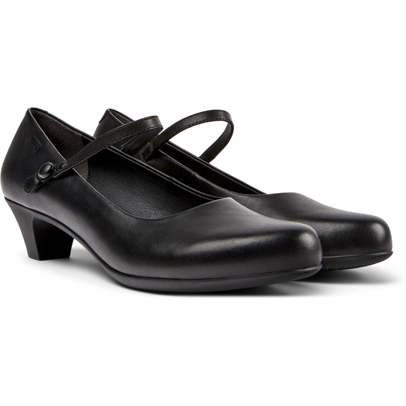 CAMPER Helena - Formal Shoes For Women - Black, Size 35, Smooth Leather