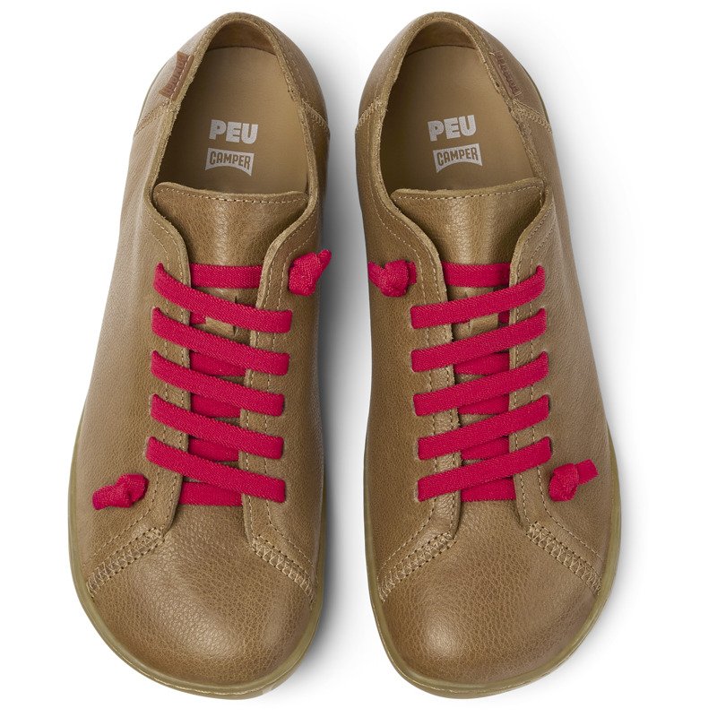 CAMPER Peu - Lässige Schuhe Für Damen - Braun, Größe 36, Glattleder
