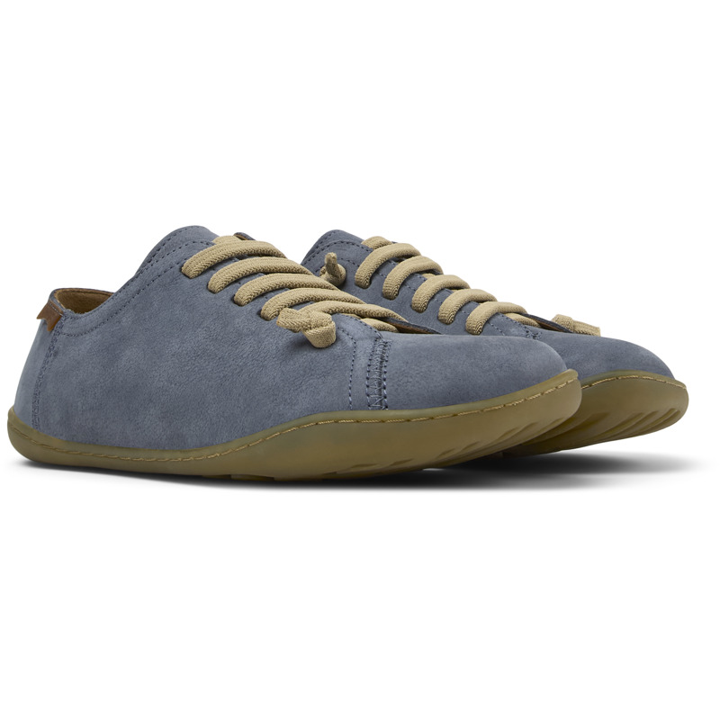 CAMPER Peu - Lässige Schuhe Für Damen - Blau, Größe 36, Veloursleder