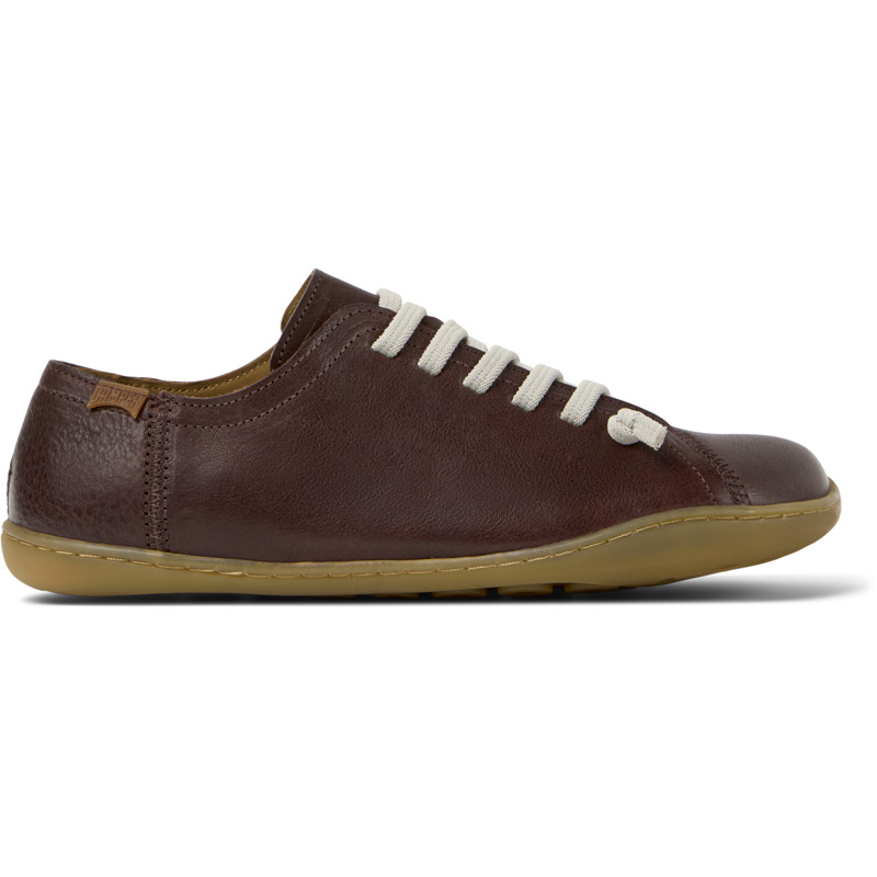 CAMPER Peu - Casual para Mujer - Burdeos, talla 37, Piel Lisa