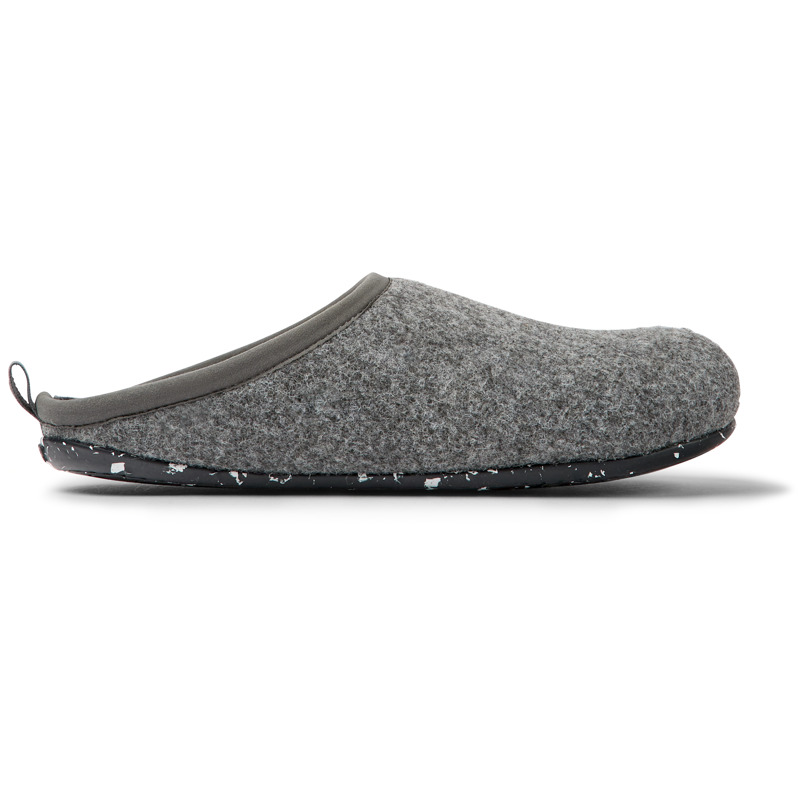 Camper Wabi - Slippers For Women - Grey, Size 39, Cotton Fabric