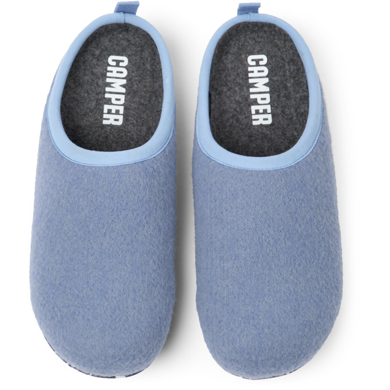 CAMPER Wabi - Slippers For Women - Blue, Size 37, Cotton Fabric