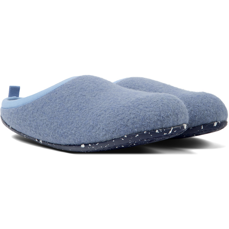 CAMPER Wabi - Slippers For Women - Blue, Size 37, Cotton Fabric