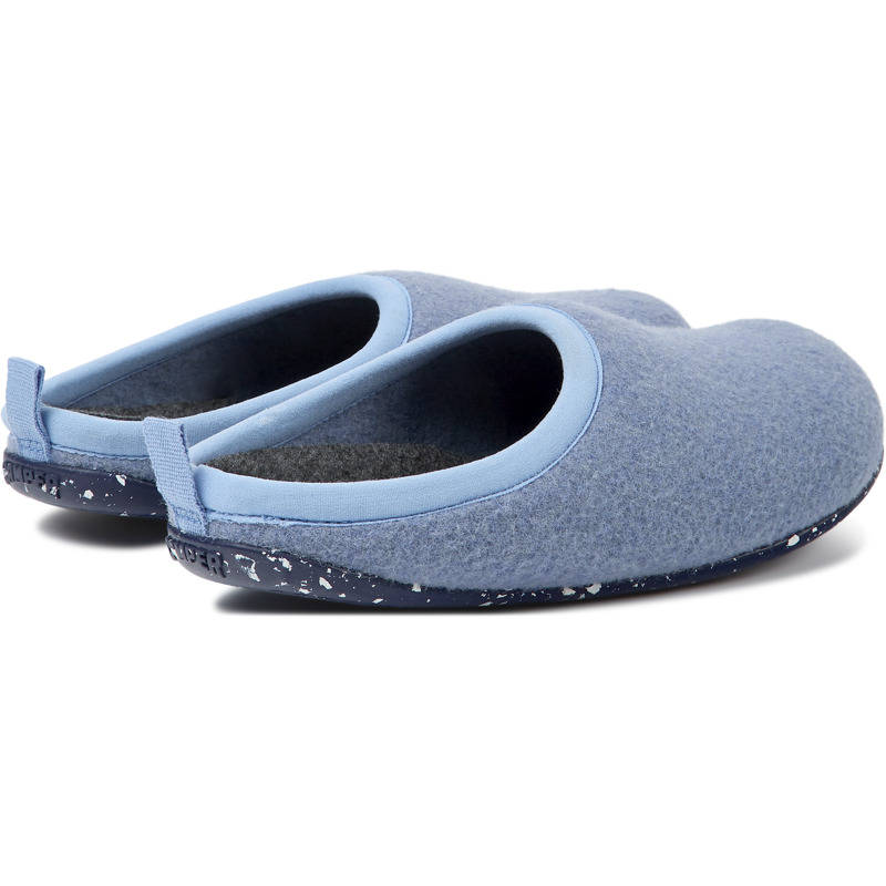 CAMPER Wabi - Slippers For Women - Blue, Size 40, Cotton Fabric