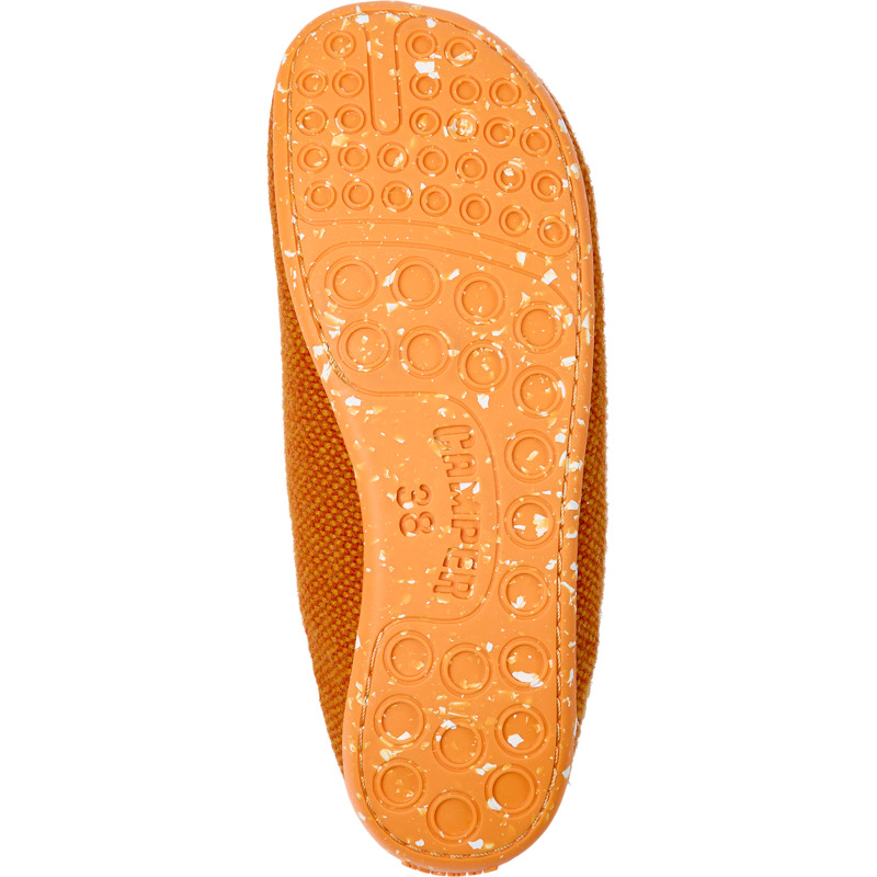 CAMPER Wabi - Pantoffels Voor Dames - Oranje, Maat 37, Cotton Fabric