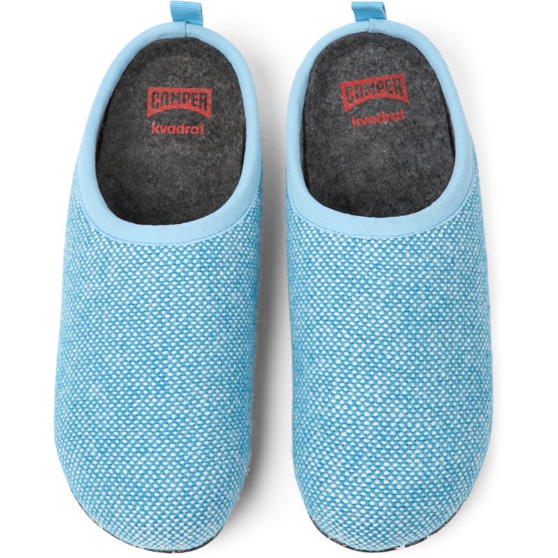 CAMPER Wabi - Slippers For Women - Blue, Size 40, Cotton Fabric