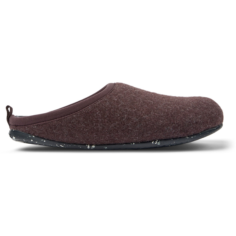 Camper Wabi - Slippers For Women - Burgundy, Size 36, Cotton Fabric