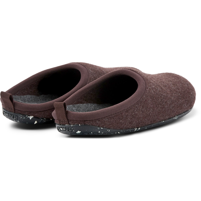 Camper Wabi - Slippers For Women - Burgundy, Size 36, Cotton Fabric