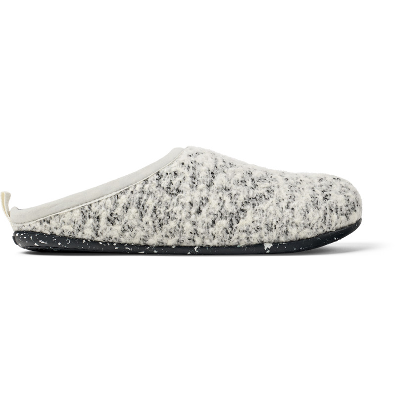 CAMPER Wabi - Slippers For Women - White,Black, Size 38, Cotton Fabric