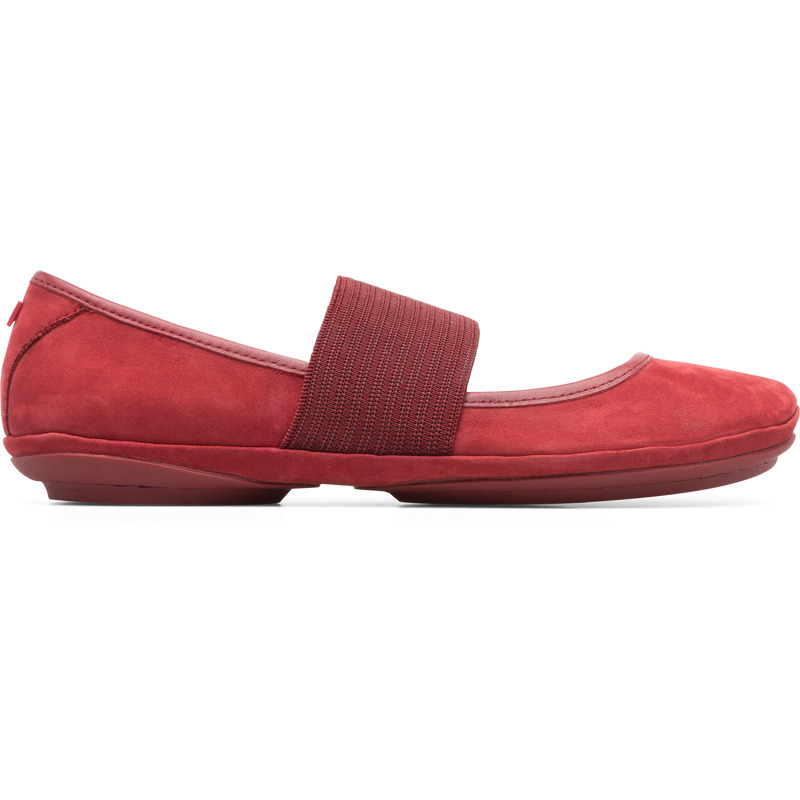 Camper Right, Ballerines Femme, Rouge , Taille 35 (EU), 21595-163
