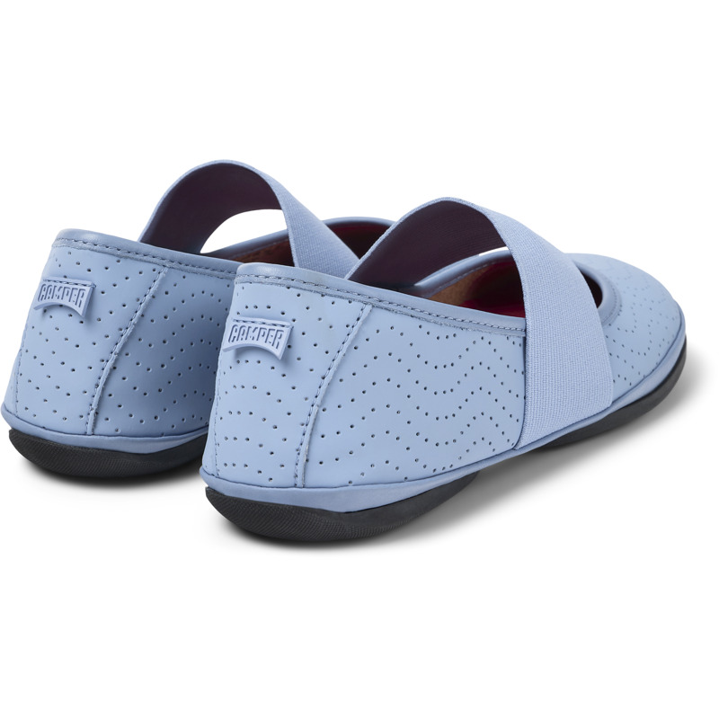 Camper Right - Ballerinas For Women - Blue, Size 35, Smooth Leather