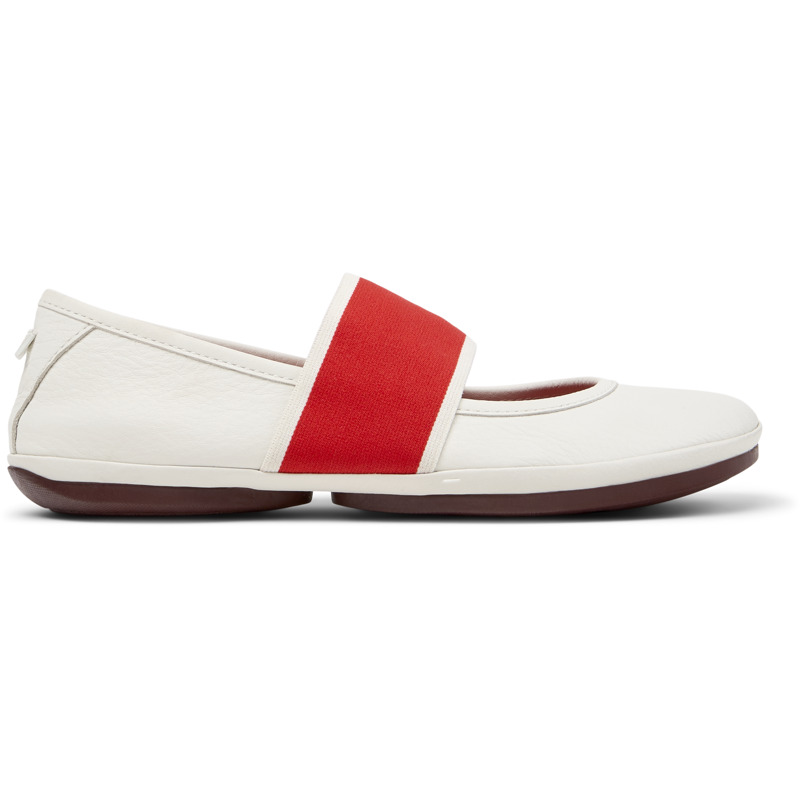 CAMPER Right Nina - Casual para Mujer - Blanco, talla 42, Piel Lisa