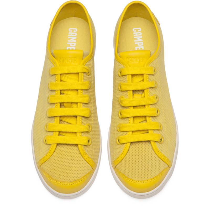 CAMPER Uno - Sneakers For Women - Yellow, Size 35, Suede