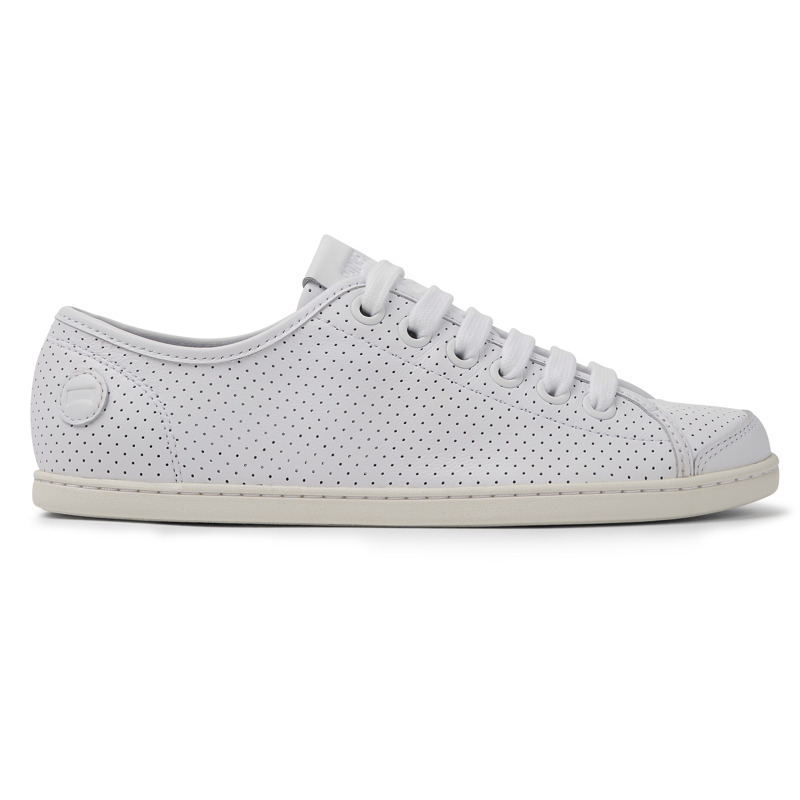 CAMPER Uno - Sneakers For Women - White, Size 40, Smooth Leather