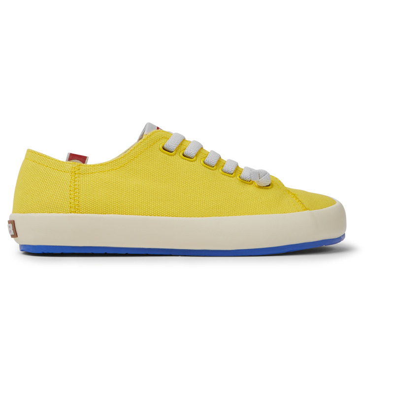 CAMPER Peu Rambla - Zapatillas para Mujer - Amarillo, talla 35, Textil