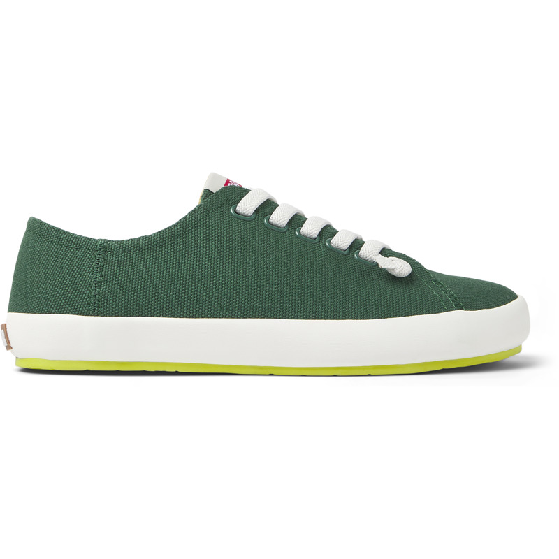 CAMPER Peu Rambla - Sneakers For Women - Green, Size 39, Cotton Fabric