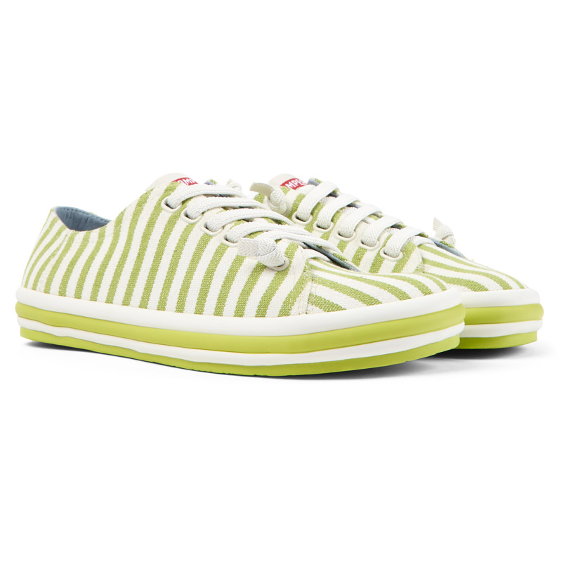 Camper - Sneakers For - White, Green, Size 38,