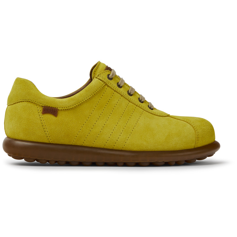 CAMPER Pelotas - Casual para Mujer - Amarillo, talla 35, Ante o Piel Vuelta
