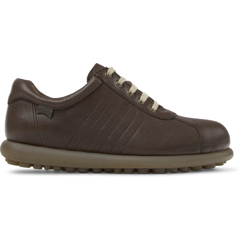 CAMPER Pelotas - Lace-up For Women - Brown, Size 39, Smooth Leather