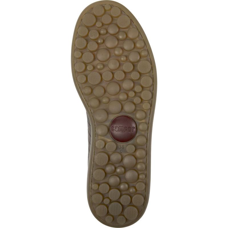 CAMPER Pelotas - Lace-up For Women - Brown, Size 38, Smooth Leather