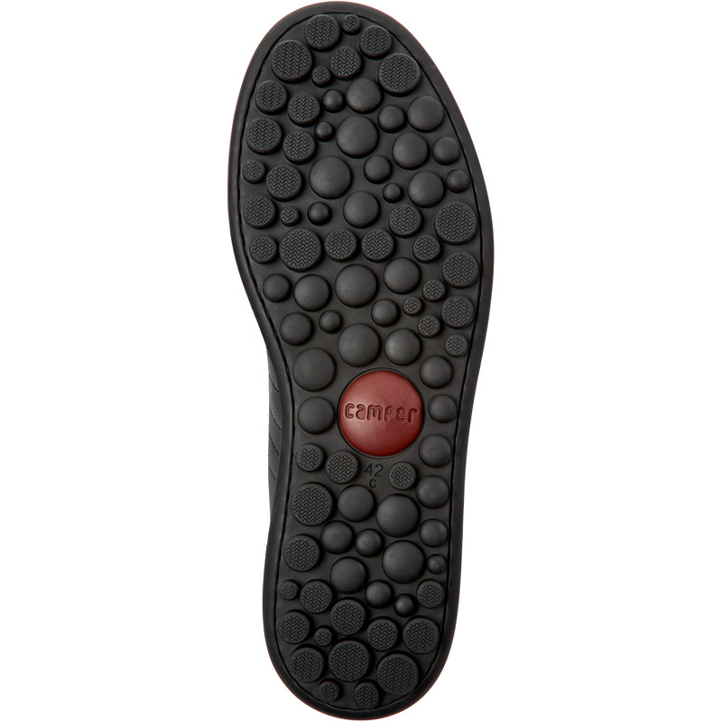 CAMPER Pelotas - Lace-up For Women - Black, Size 38, Smooth Leather
