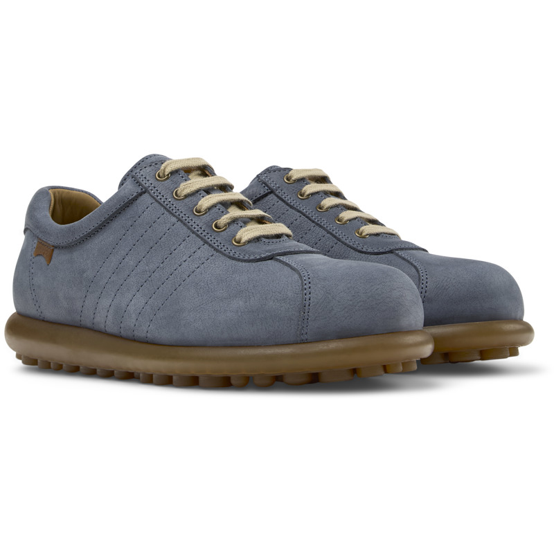 CAMPER Pelotas - Lässige Schuhe Für Damen - Blau, Größe 40, Veloursleder