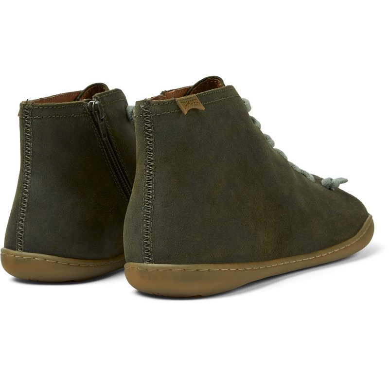 CAMPER Peu - Ankle Boots For Men - Green, Size 40, Suede