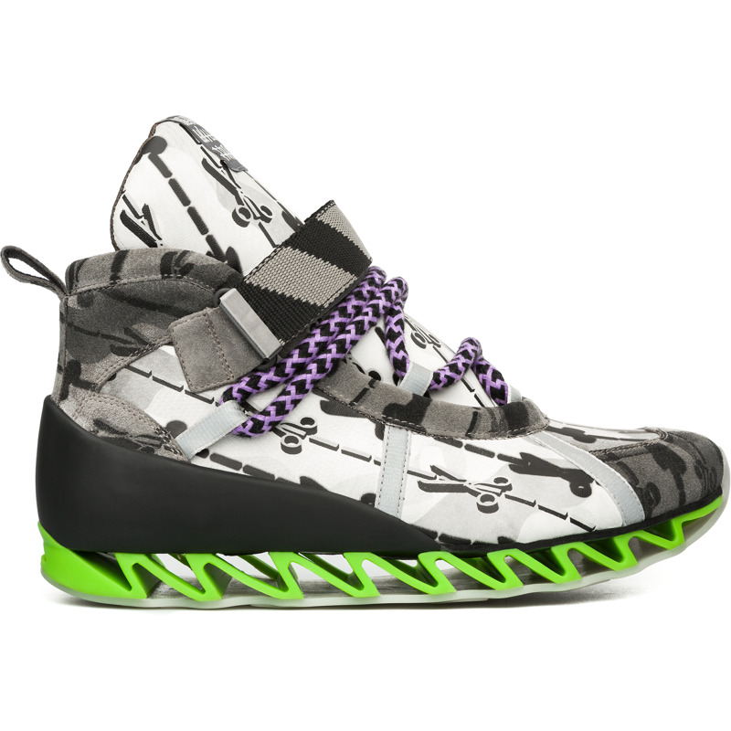 Camper Bernhard willhelm, Sneaker Uomo, Multicolor , Misura 39 (EU), 36514-021