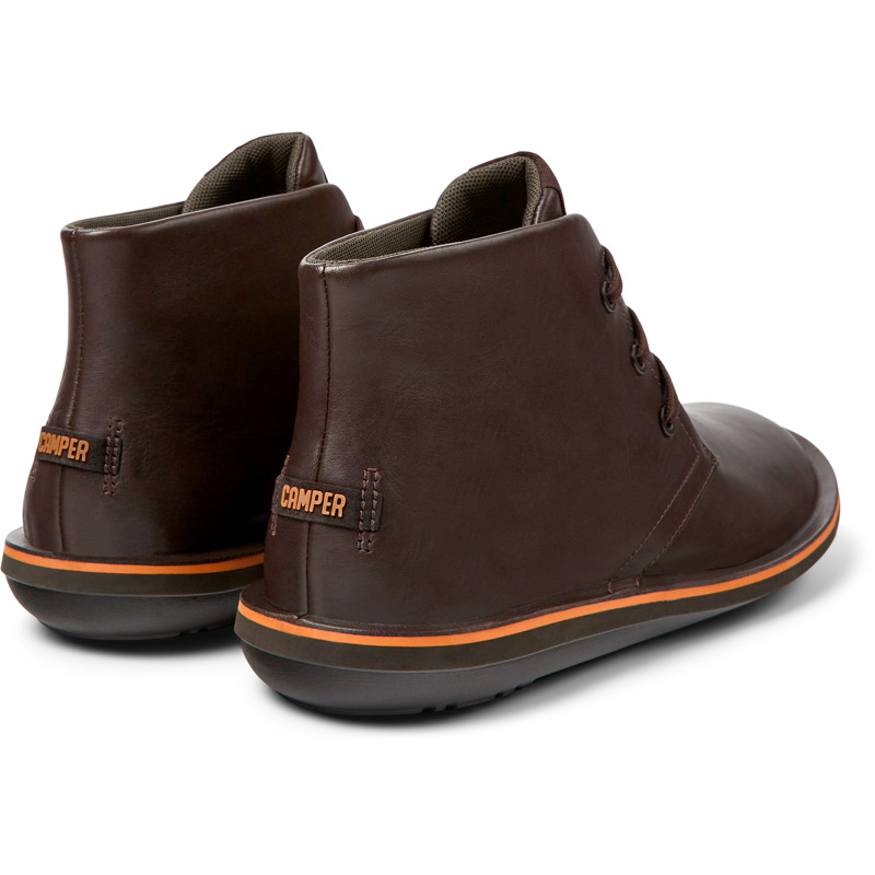 CAMPER Beetle - Ankle Boots For Men - Brown, Size 47, Smooth Leather