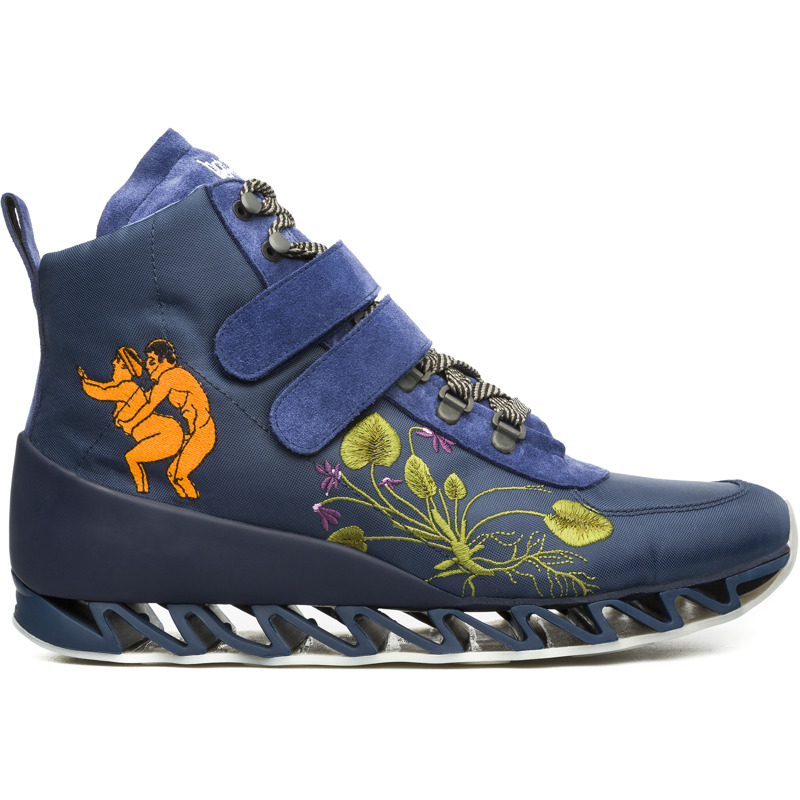 Camper Bernhard willhelm, Sneaker Uomo, Blu , Misura 39 (EU), 36754-002