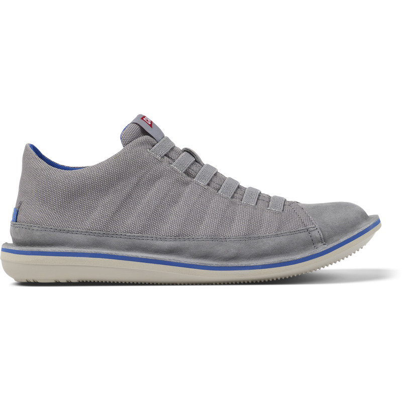 CAMPER Beetle - Botas para Hombre - Gris, talla 39, Textil/Piel Vuelta