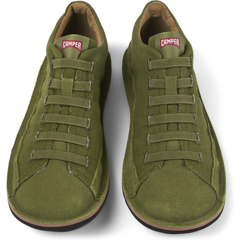 CAMPER Beetle - Lässige Schuhe Für Herren - Grün, Größe 44, Textile