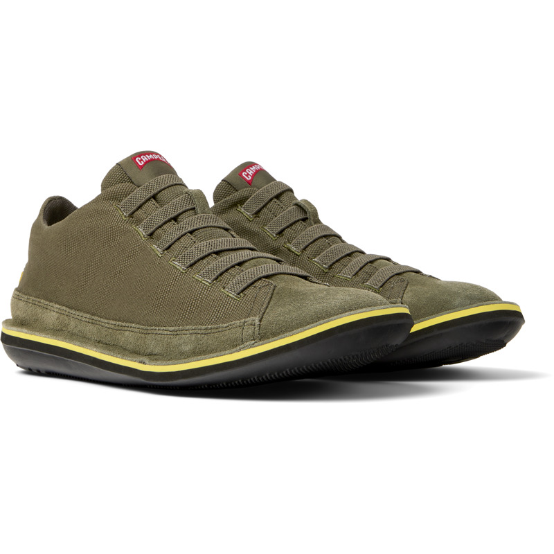 Camper Beetle - Casual For Men - Green, Size 39, Cotton Fabric - 2