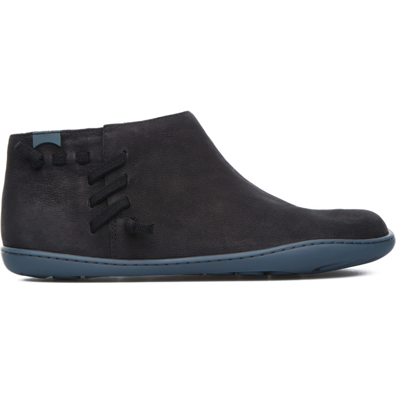 CAMPER Peu - Botas para Mujer - Negro, talla 35, Ante o Piel Vuelta