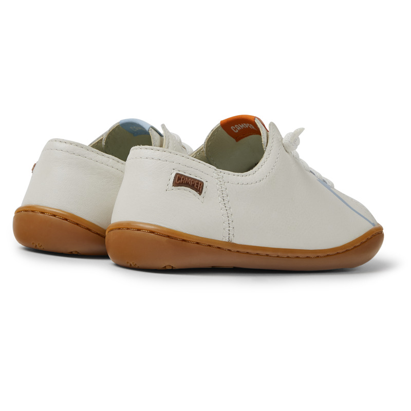 CAMPER Twins - Smart Casual Shoes For Girls - White, Size 31, Smooth Leather