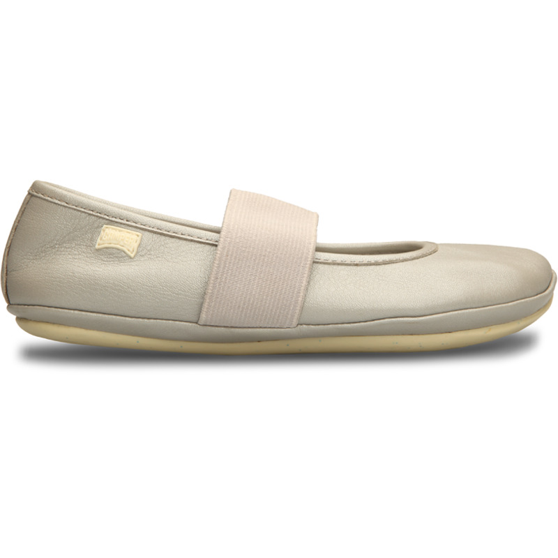 CAMPER Right - Bailarinas para  - Gris, talla 23, Piel Lisa