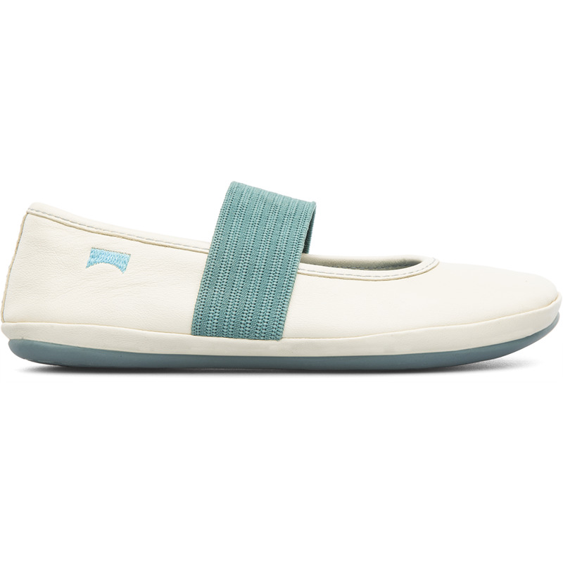 CAMPER Right - Bailarinas para  - Beige, talla 28, Piel Lisa