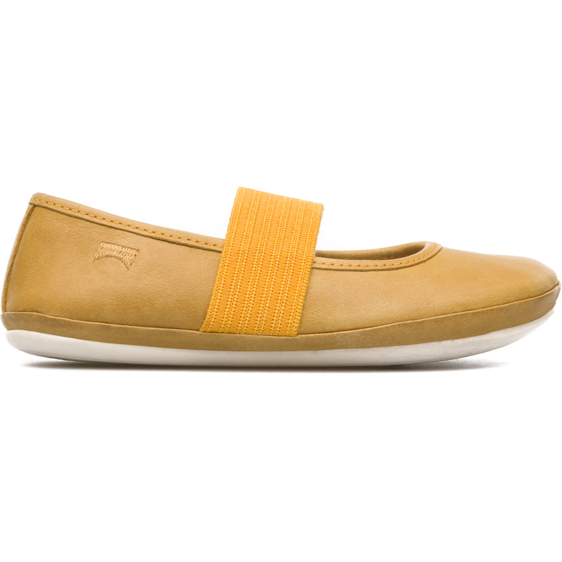 CAMPER Right - Bailarinas para  - Amarillo, talla 30, Piel Lisa