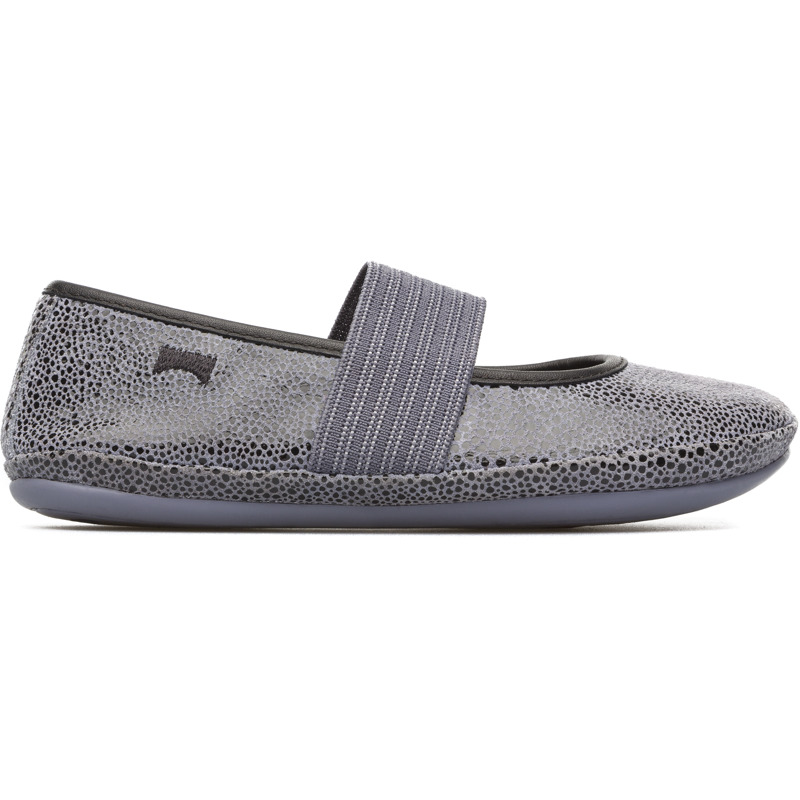 CAMPER Right - Bailarinas para  - Azul,Negro, talla 32, Ante o Piel Vuelta