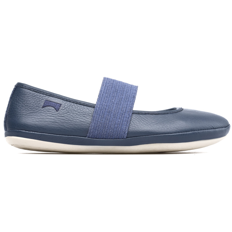 CAMPER Right - Bailarinas para  - Azul, talla 25, Piel Lisa