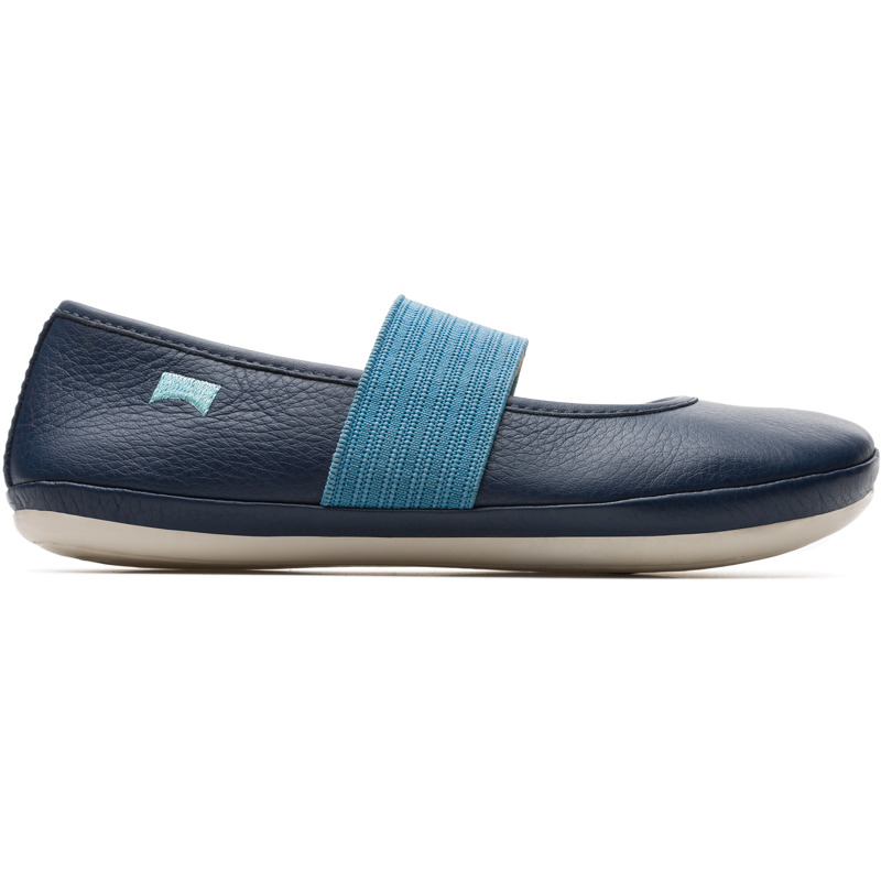 CAMPER Right - Bailarinas para  - Azul, talla 30, Piel Lisa
